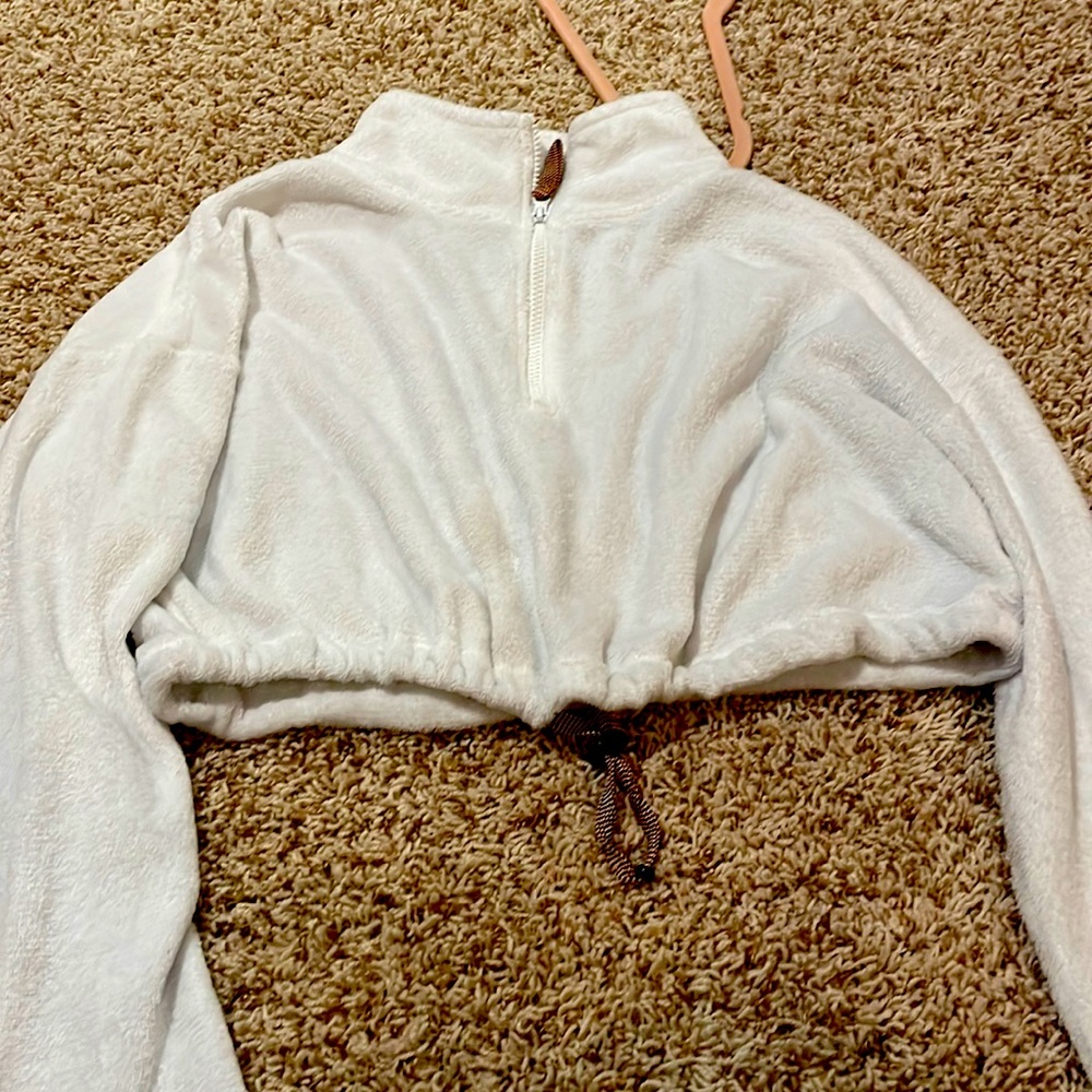 Urban cropped soft sweater